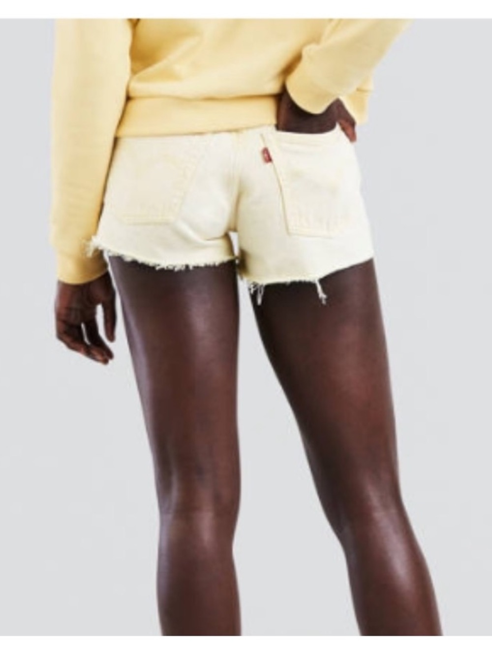 Levi's 501 High-Rise Frayed Hem Jean Shorts